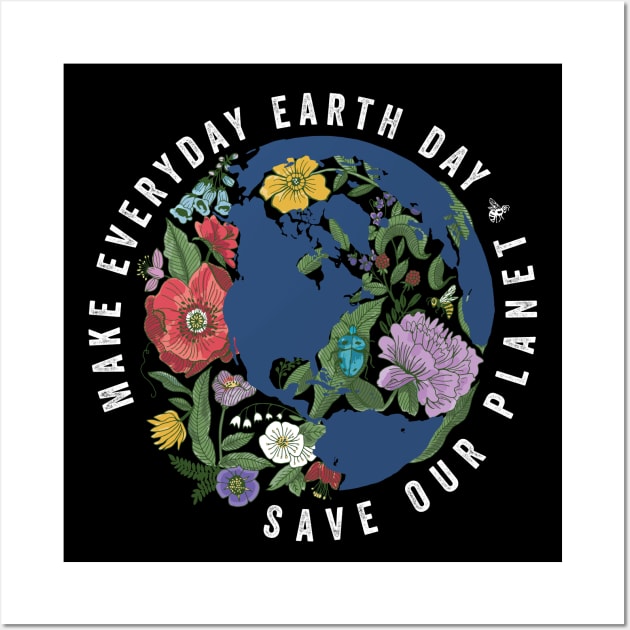 Make Everyday Earth Day Wall Art by BrookeFischerArt